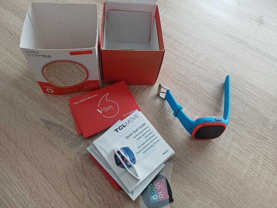 Smartwatch Kids TCLMOVE MT40 – Localização GPS e Mensagens de Voz