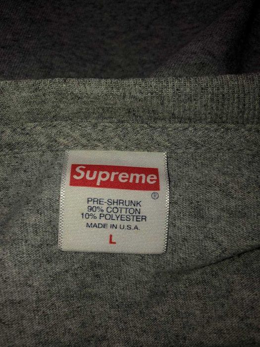 лонг supreme лонгслив