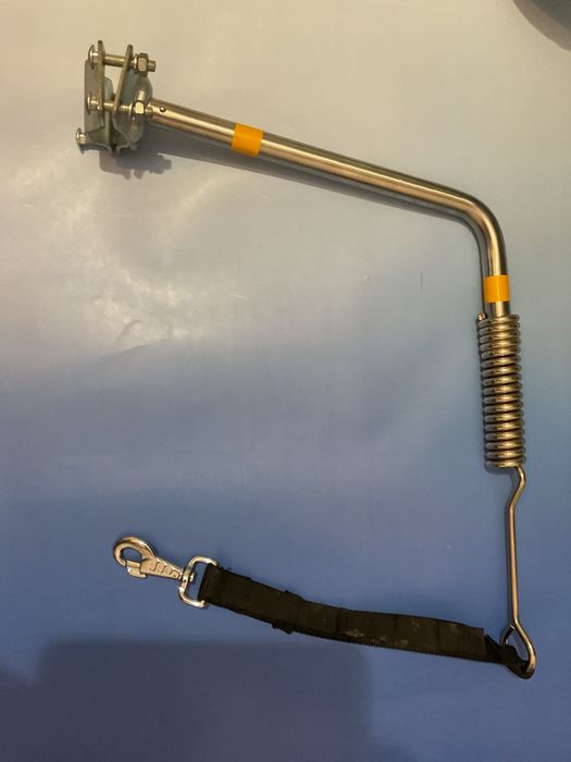 Smycz dla psa do montażu przy rowerze