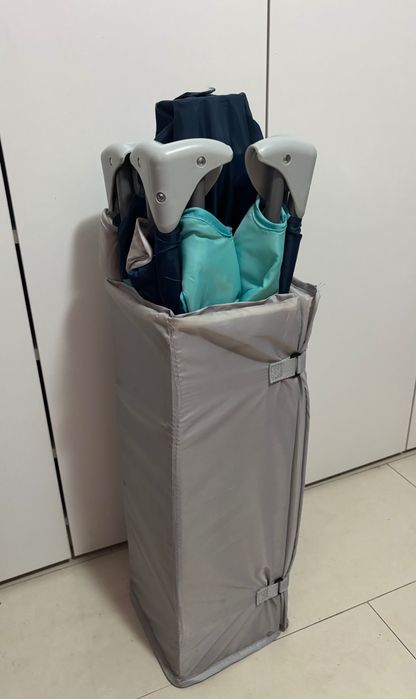 Cama portátil para bebé + parque