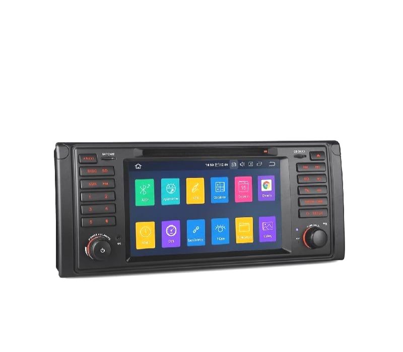 AUTO RADIO GPS ANDROID 10 BMW SERIE 5 E39 97-03 7"