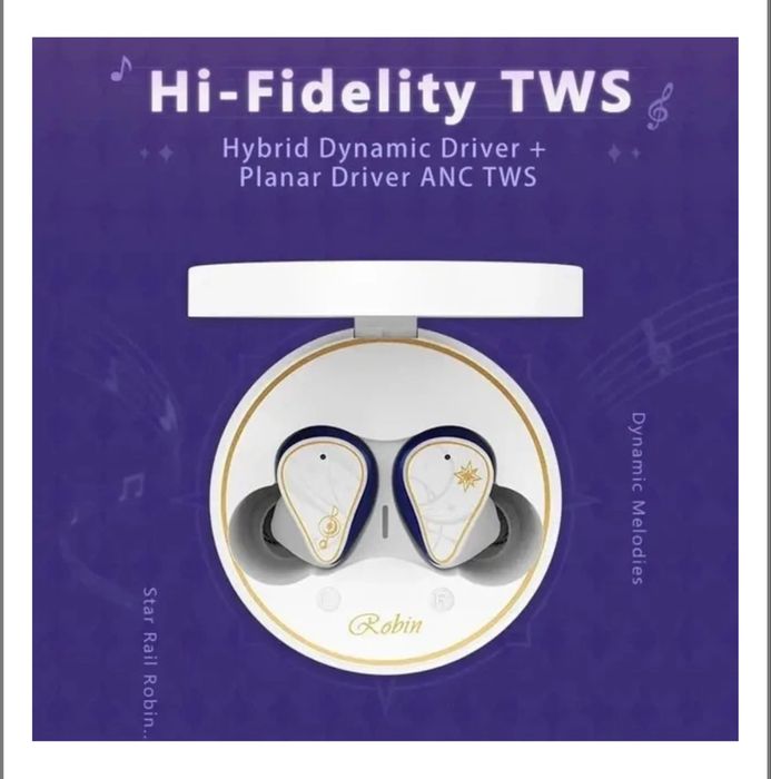 Moondrop Robin – Гібридні навушники  Hi-Res TWS із HiFi-звуком