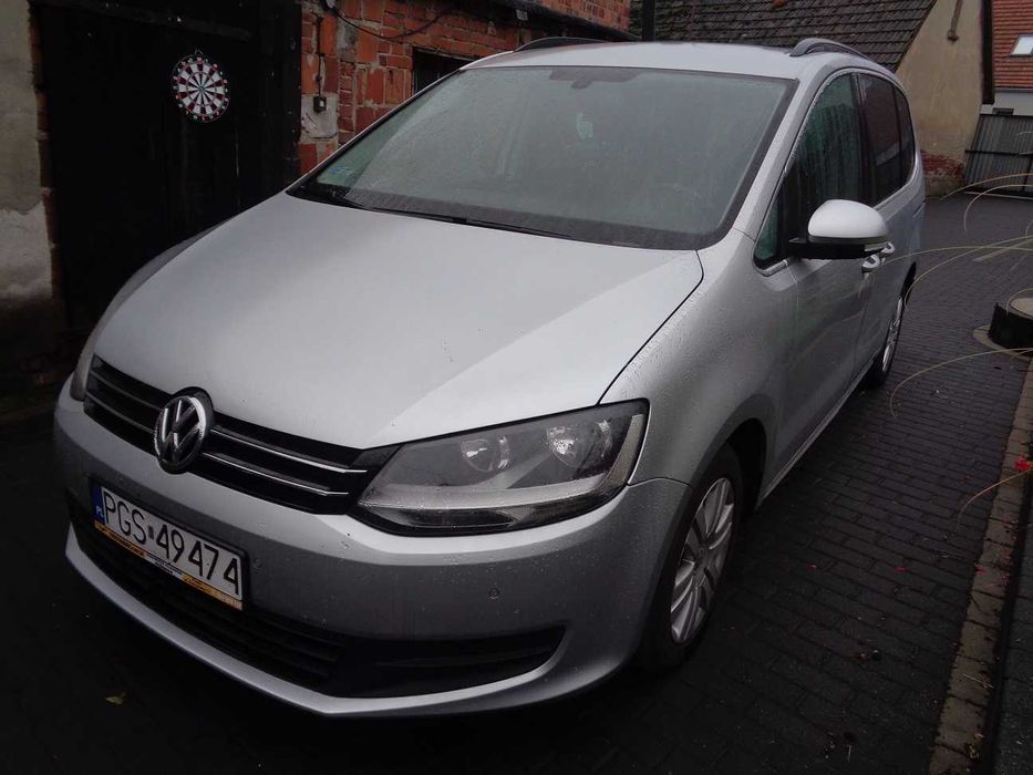 vw sharan 2013r 2.0 tdi 140 km 7 osobowy