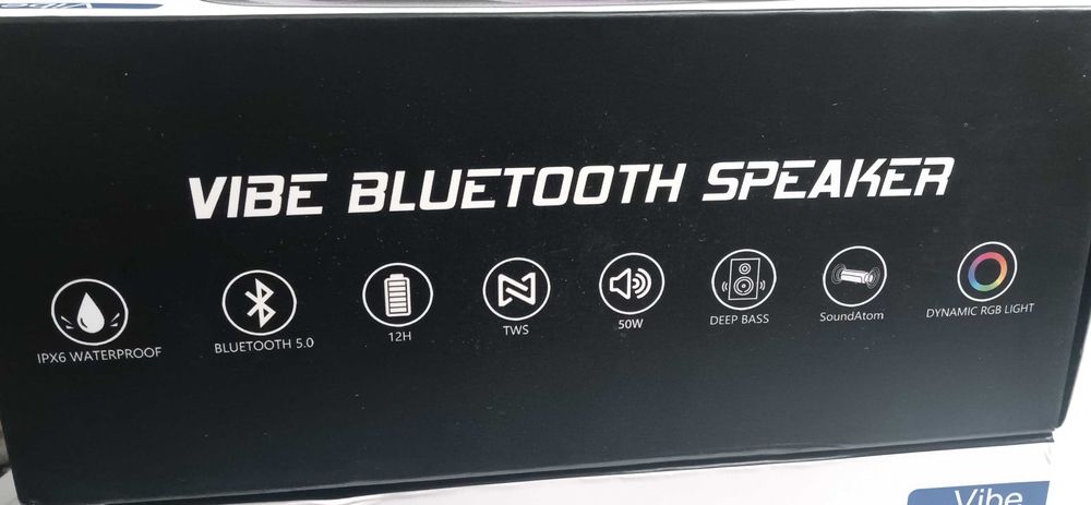 2X Coluna Bluetooth RGB Xdobo 50W