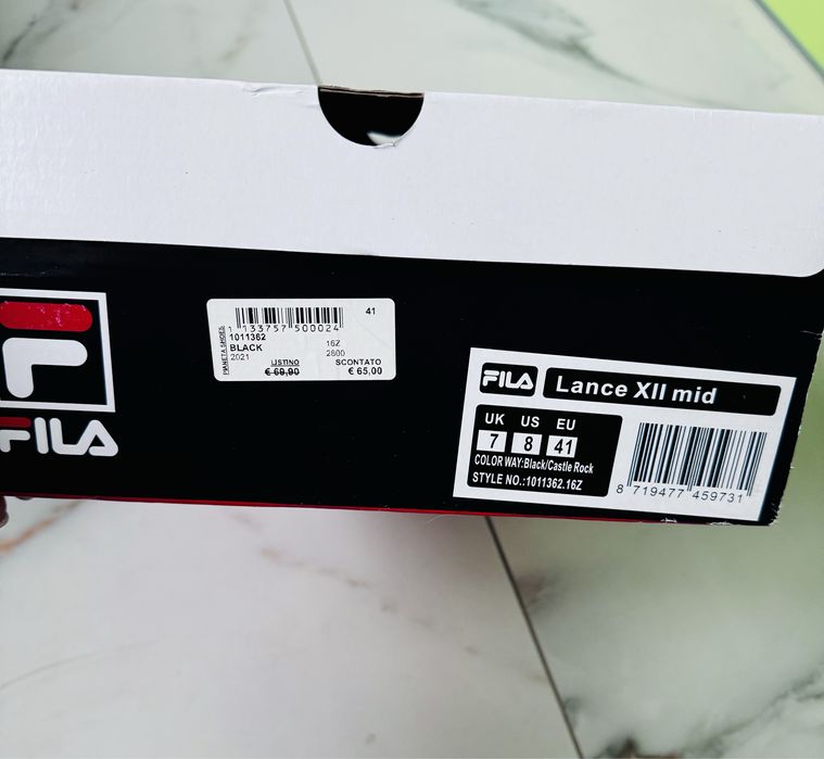 Fila черевики  41 розмір