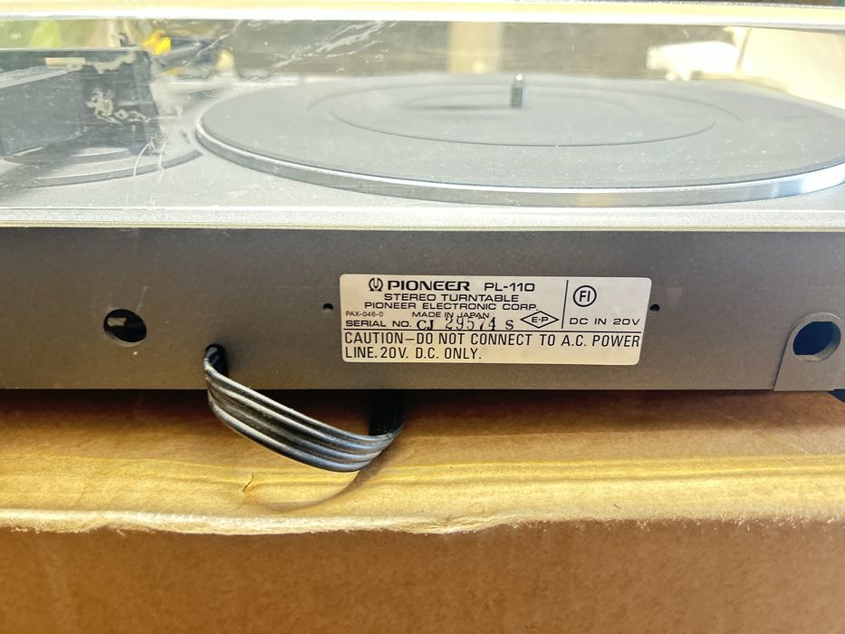 Pionier PL 110 gramofon