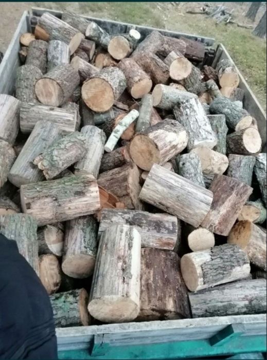 Дрова чурка вільха, береза, липа, осика