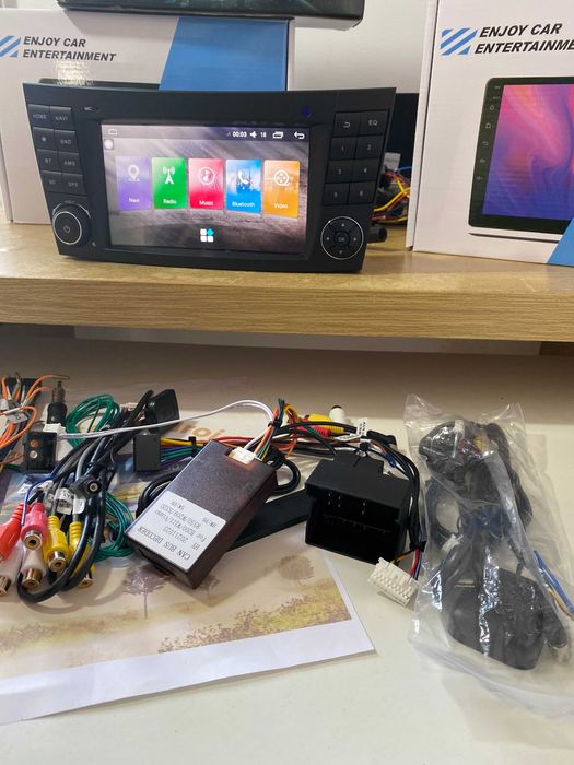 AutoRadio P/Mercedes W211 Benz -g-classe w463 clk-Android 11 -GPS 4G