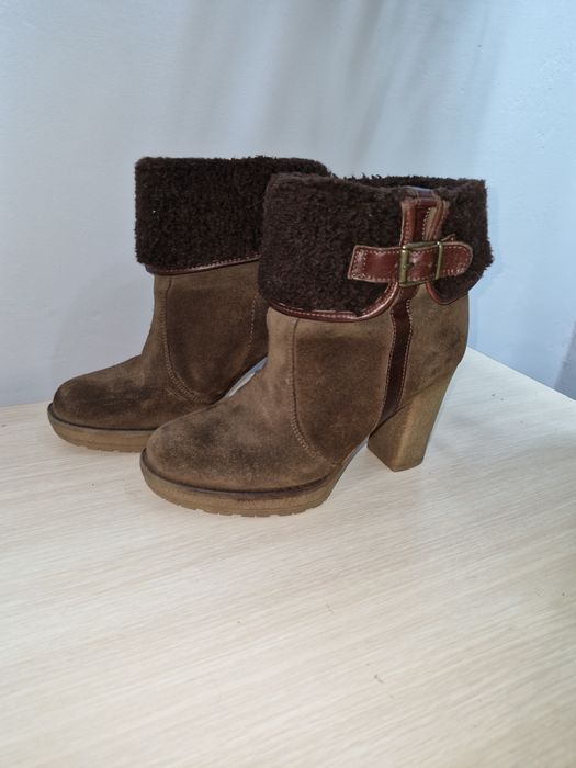 Замшеві жіночі черевики Carlo Pazolini,  р.36