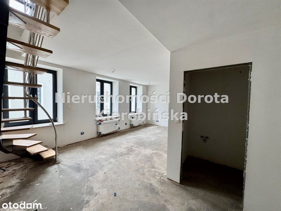 Dwupoziomowy apartament 86,95 m² stan developerski