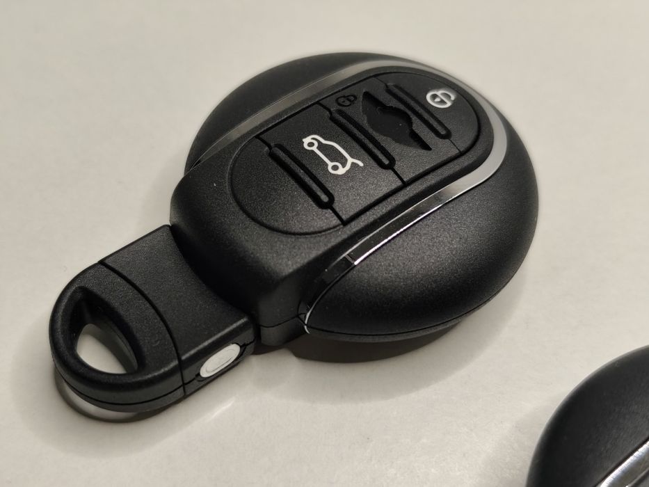 Carcaça Chave Comando MINI Cooper S One D Clubman Countryman F56 F54 F55 F57 F60 3 Botões Lâmina Novo