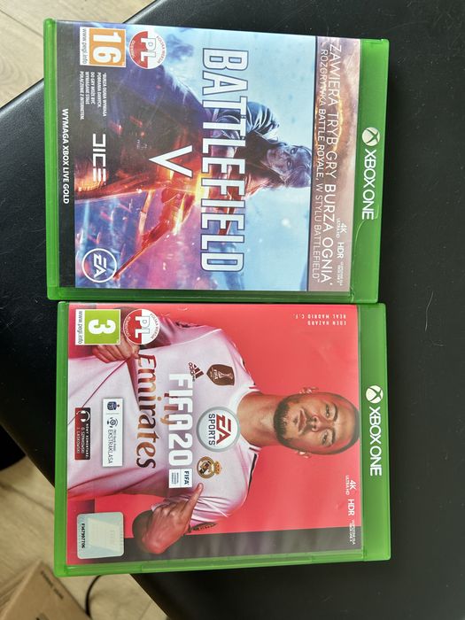 Battlefield Fifa gry xbox one