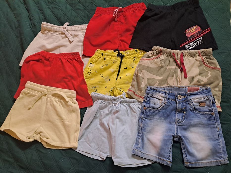 Zestaw spodenek na lato dla chłopca w r. 92