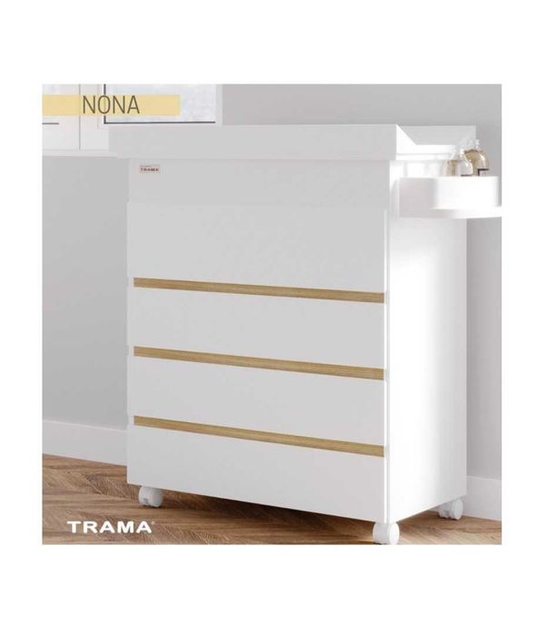 Cómoda Banheira Branco Mate - TRAMA NONA