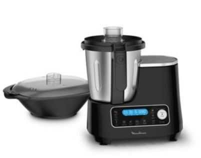 Robô de Cozinha Moulinex ClickChef  - Preto Nova (na caixa)