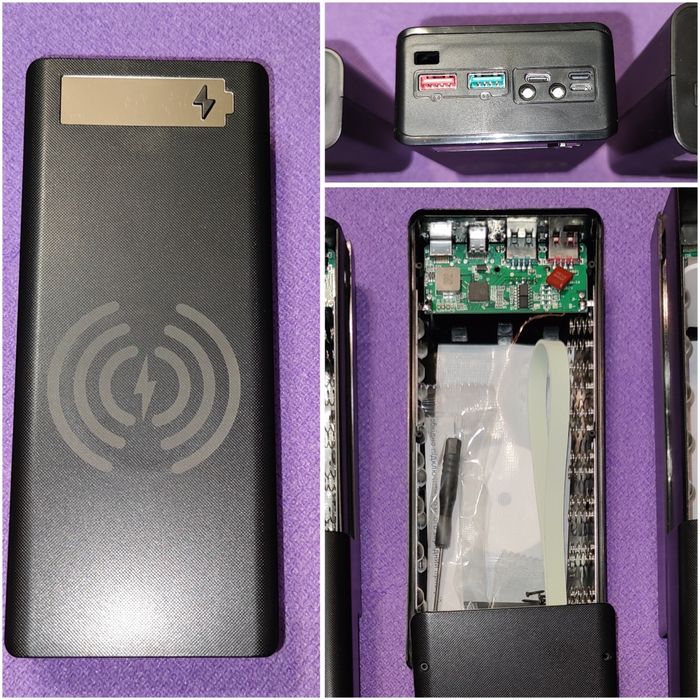 Корпус повербанк на 1-21 аккумулятор 18650. Power Bank