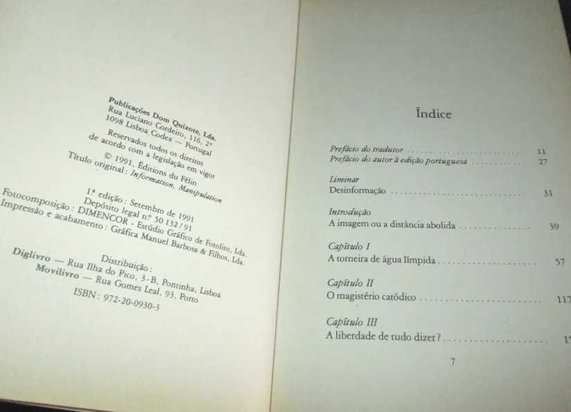 Informação Manipulação - Alain Woodrow