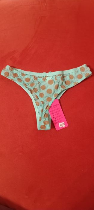 Stringi w kropeczki S/XS NOWE