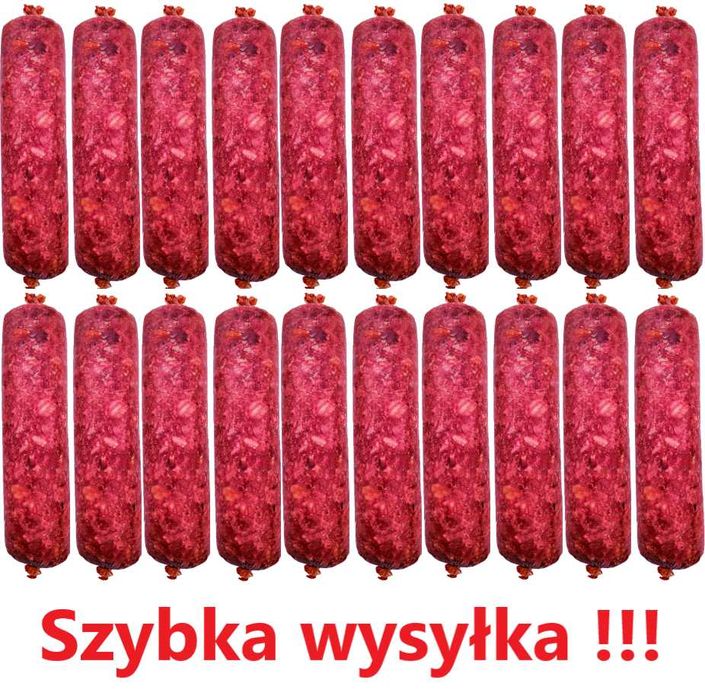 Wysyłka gratis! 20 kg Premium Mięso wołowe mrożone dla psa karma BARF