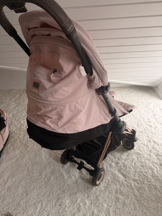 Cybex Coya Peach pink коляска