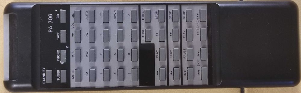 Pilot PA 706 Diora oryginalny do zestawu wieży Unitra Diora