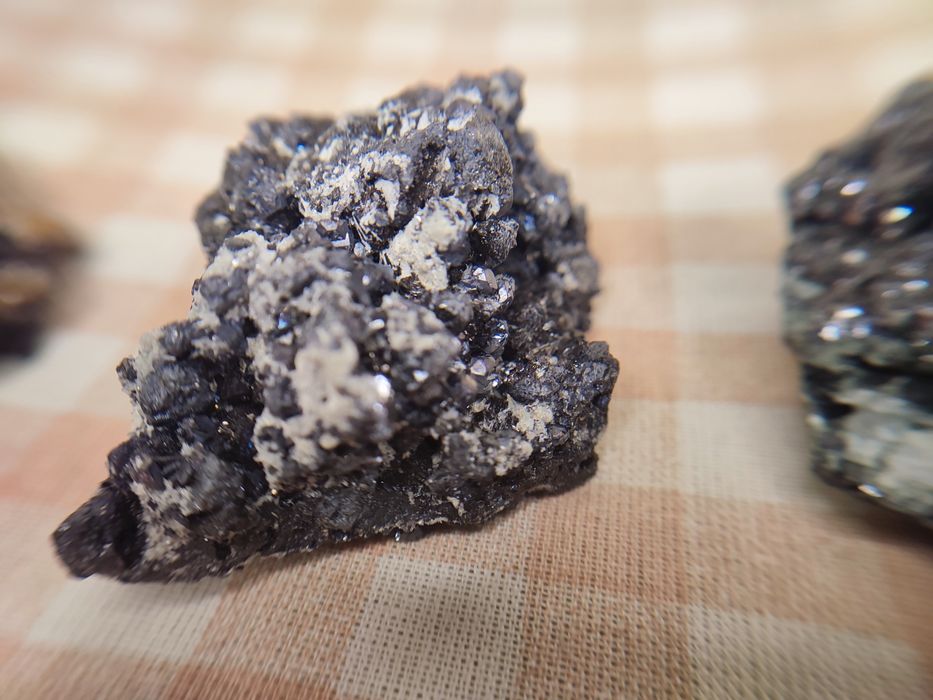Minerais coleção esfarelite galena