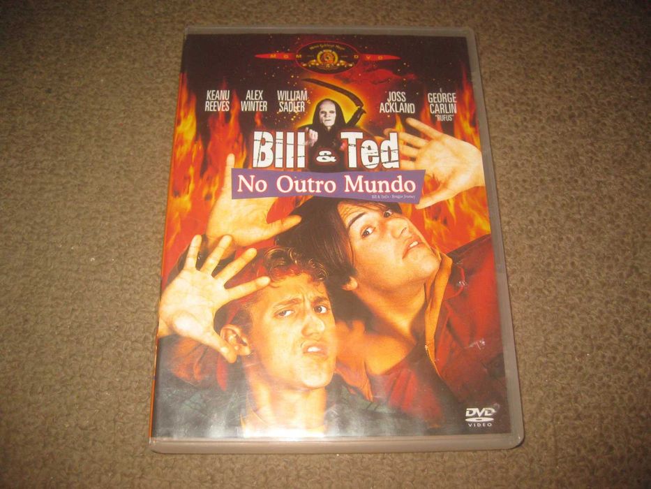 DVD "Bill & Ted No Outro Mundo" com Keanu Reeves/Raro!