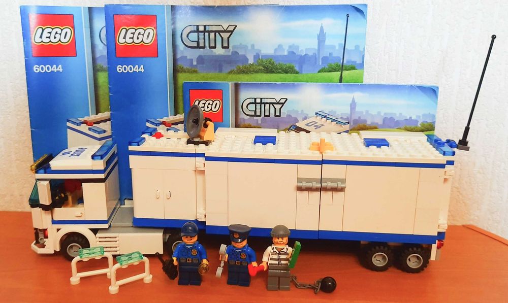 Lego City 60044 Мобільний поліцейський фургон Лего Сіті