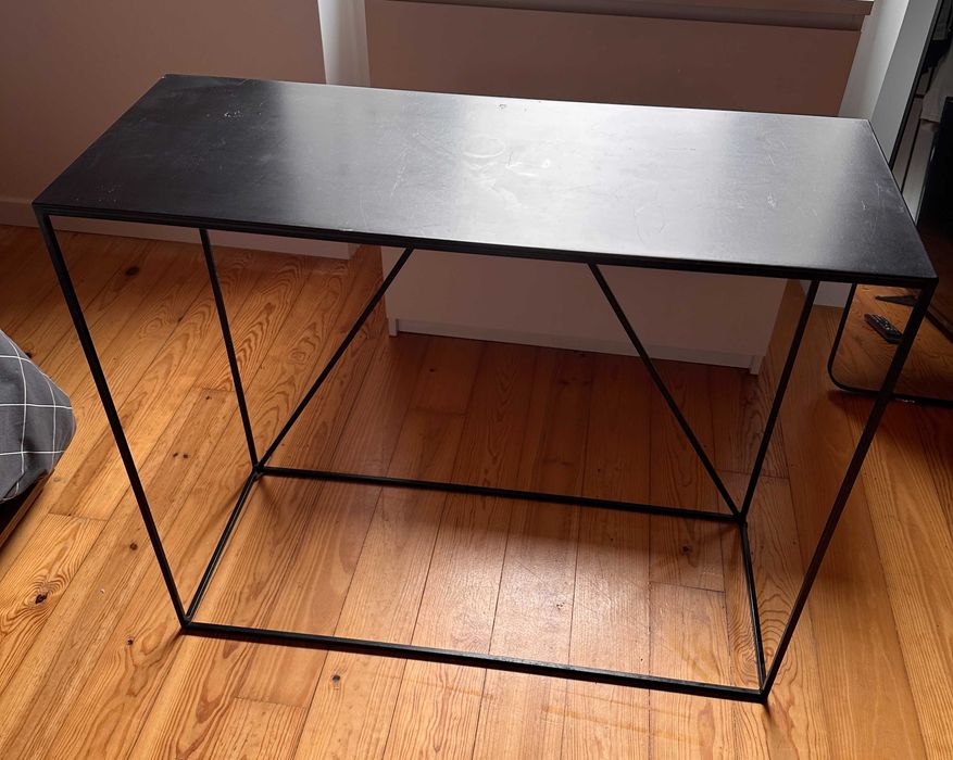 Aparador Preto metálico La redoute 0,90x0,35