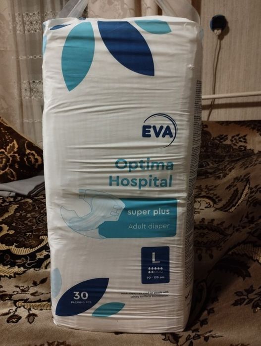 Памперси для дорослих EVA, L, 30 шт. (450 грн. шт.)