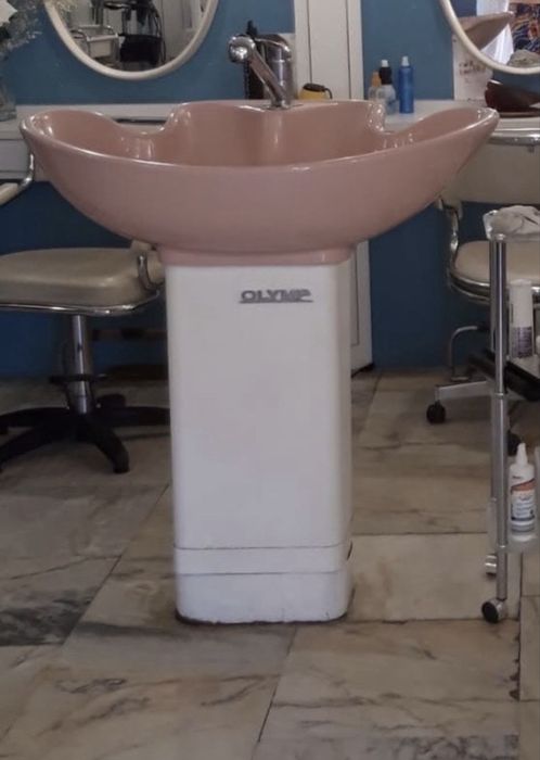 Lavatório Profissional OLYMP Vintage – Cabeleireiro Antigo / Peça Rara