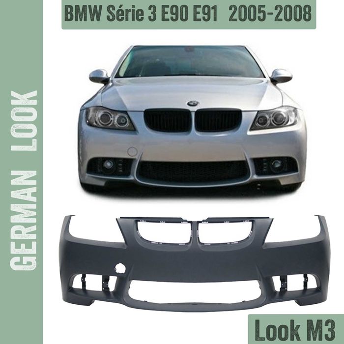 Para-choques look M3 BMW Série 3 E90 E91 Berlina Touring 2005 a 2008