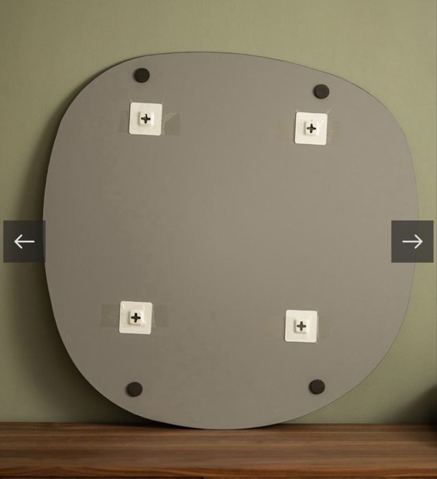 Espelhos roundy 80x80 cm Novos