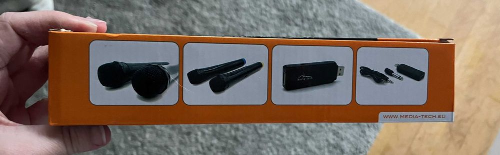 Mikrofon Media-Tech Pro - 2 szt. mikrofony bezprzewodowe