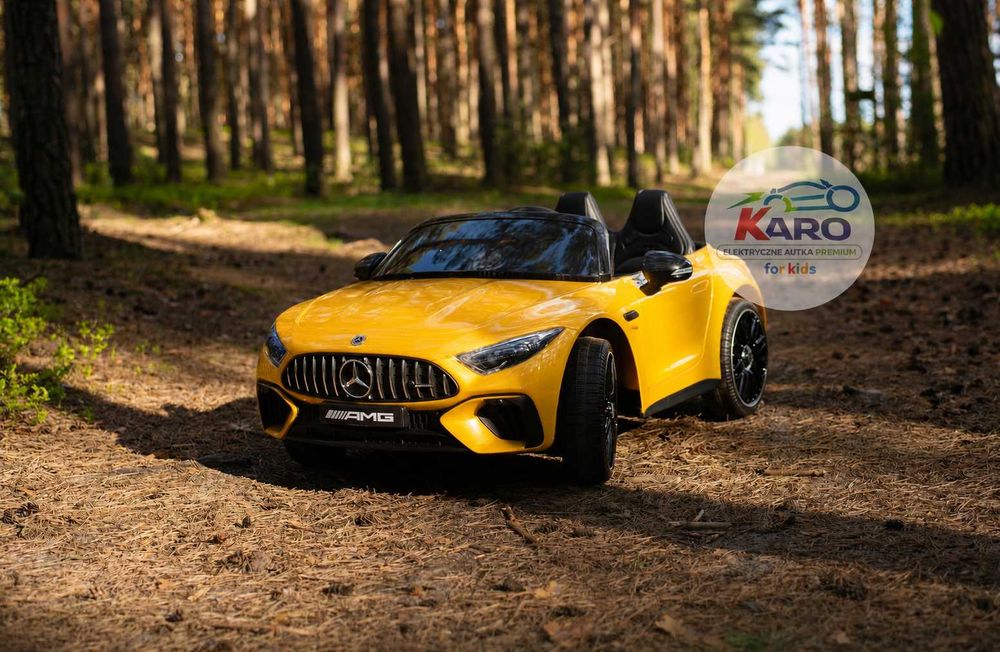Auto na akumulator Mercedes AMG SL63 24VMiękkie koła EVA Dla Dziecka