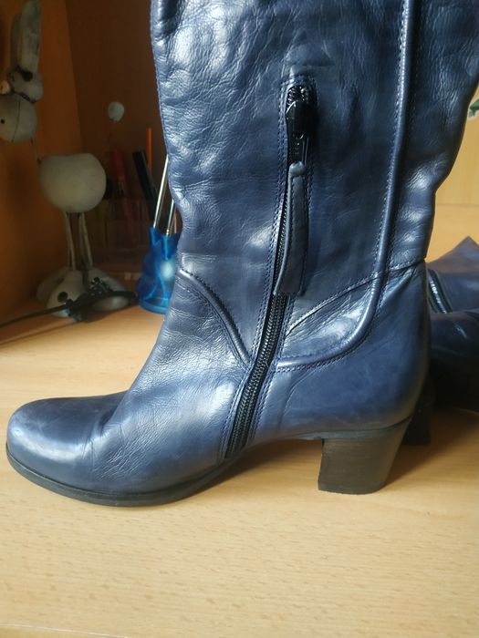 Kozaki skórzane rozmiar 37.