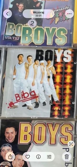 BOYS – XXX + BIBA | 2x Oryginalne płyty CD | Green Star | Rarytas | Stan BDB+MILANO
