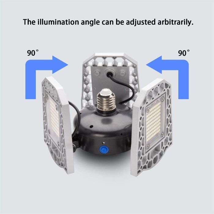 Lâmpada Cultivo Indoor dobrável 300W E27 - espectro completo