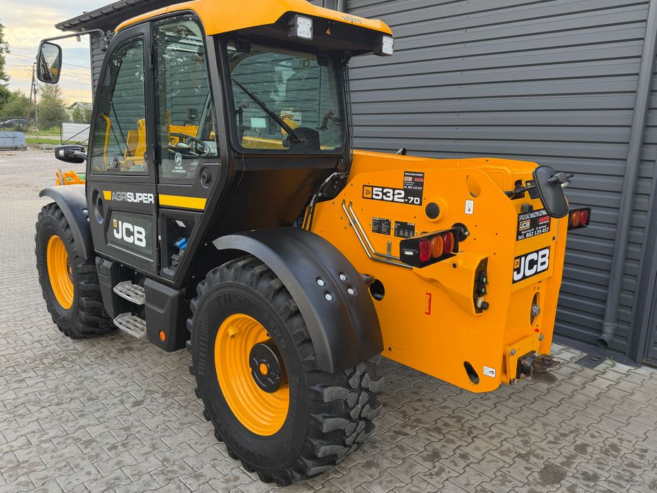 Jcb 532-70 Agri super 6750MTH!!  ładowarka teleskopowa VAT-marża!!! Bez VAT-u!!!