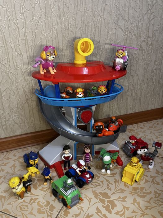Ігровий набір Paw Patrol «Офіс рятувальників» (оглядова вежа) Spin Master
