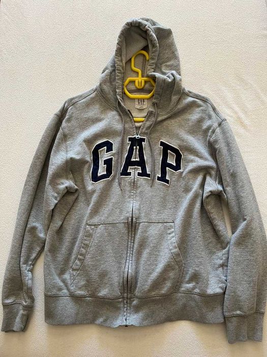 Sweatshirt com capuz Cinzento Gap Tamanho L