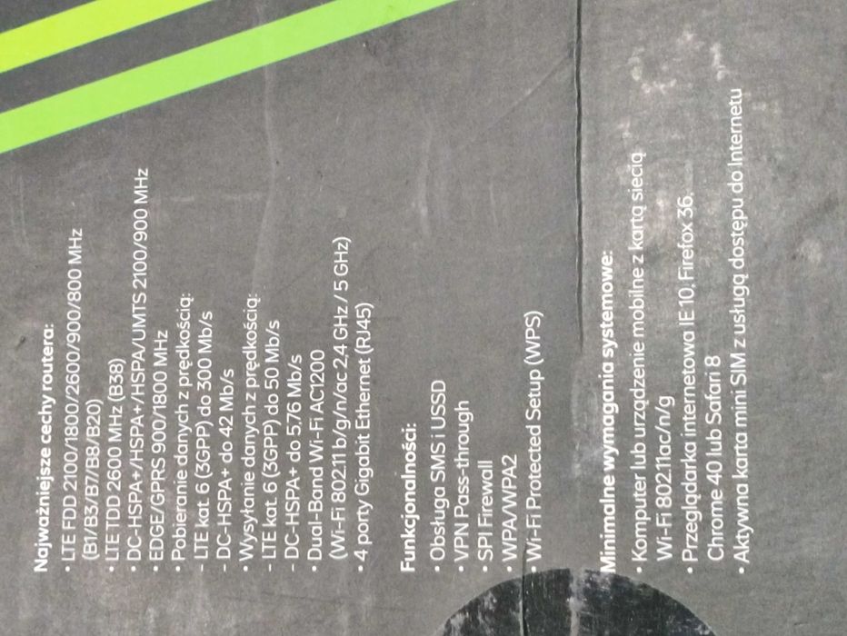 Router D-link DWR-961 4G LTE