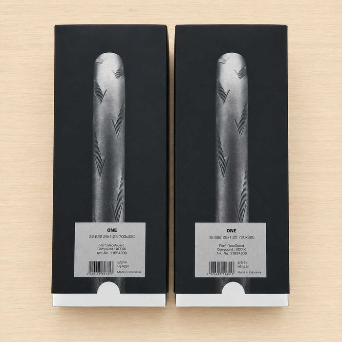Pack 2 Pneus Schwalbe One 32-622 700x32C Addix Tubetype Folding