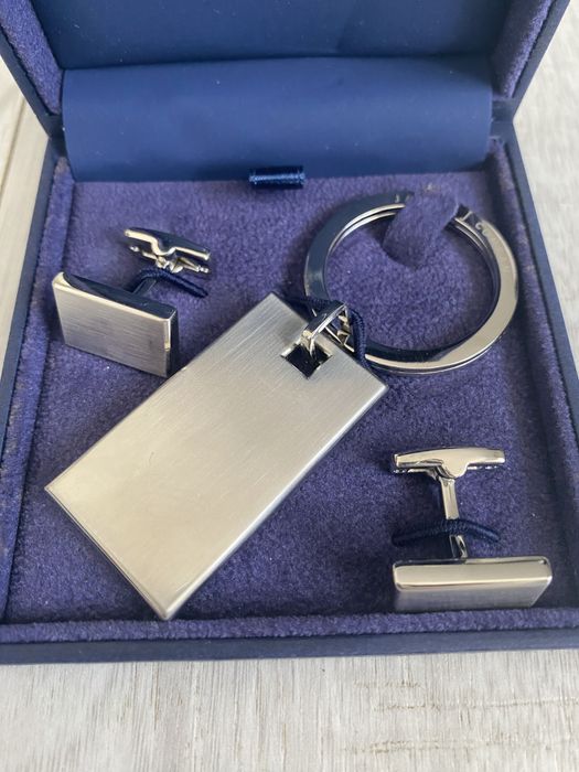 Zestaw spinek do mankietów Jasper Conran  brelok