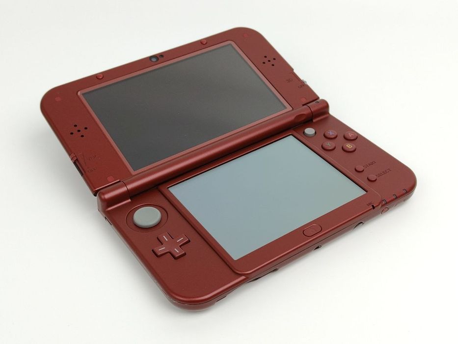 ‼️ Nintendo 3DS LL Metallic Red + MicroSD 32gb. IPS. Комплект.