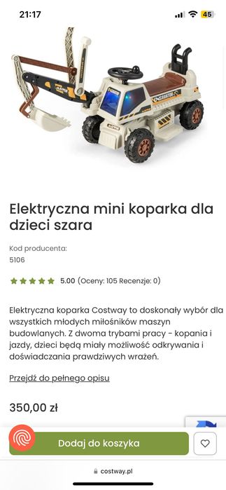 Mini kopara elektryczna