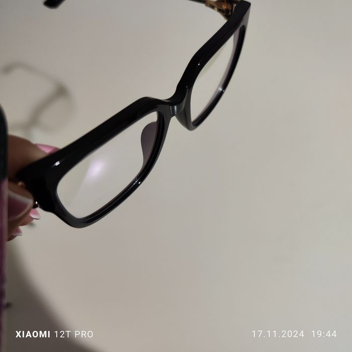 Nowe czarne okulary antyrefleksyjne