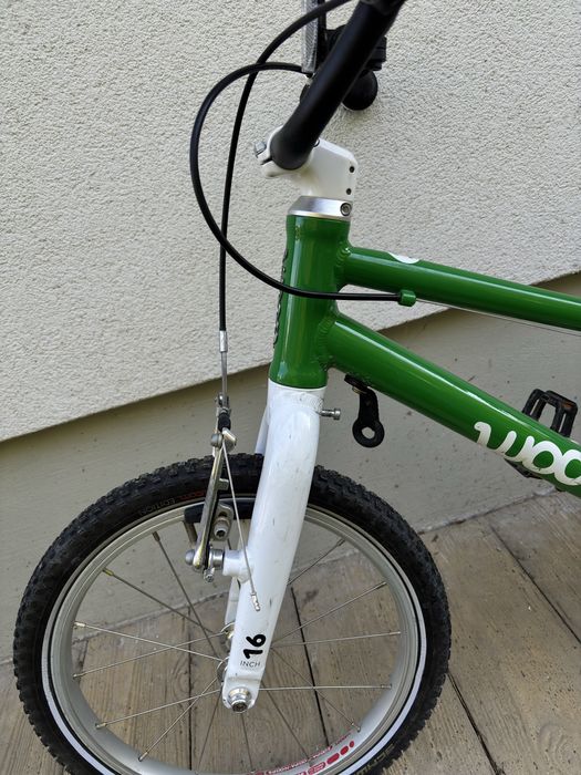 Woom 3 16” Lekki rower dziecięcy Premium Zielony