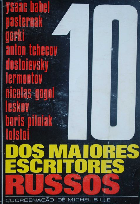 10 dos Maiores Escritores Russos - 1º Edição Ano 1973