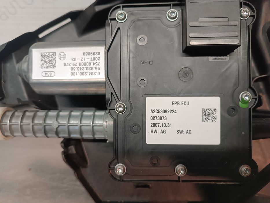 TRAVÃO DE MÃO ELETRICO CITROEN C4 PICASSO 0204280100 9683024880 A2C53092224